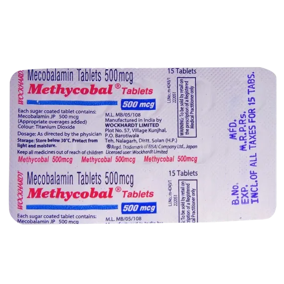 methycobal tablet 15's